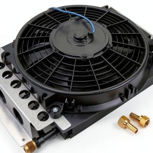 Derale 15800 Compact Engine Oil Cooler for Towing-0
