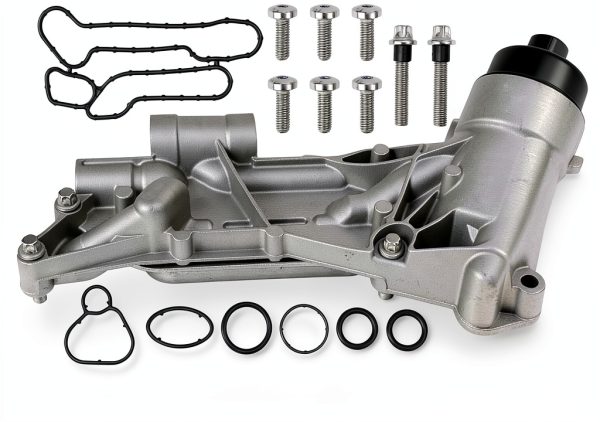 YINAVAGAD Aluminum Engine Oil Cooler Kit Durable-5