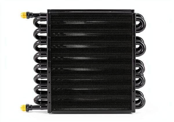 Transmission Cooler SJDYYMX Aluminum 1/2 Black-0
