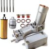 Aluminum Oil Filter Housing GOLOTO Performance-0