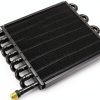 Transmission Cooler SJDYYMX Aluminum 1/2 Black-5