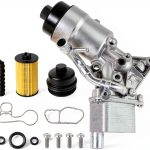 YINAVAGAD Aluminum Engine Oil Cooler Housing with Gasket 55565388-0