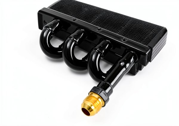 Transmission Cooler SJDYYMX Aluminum 1/2 Black-6