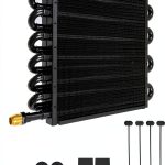 HTRACING Transmission Oil Cooler Kit for Vehicles-0