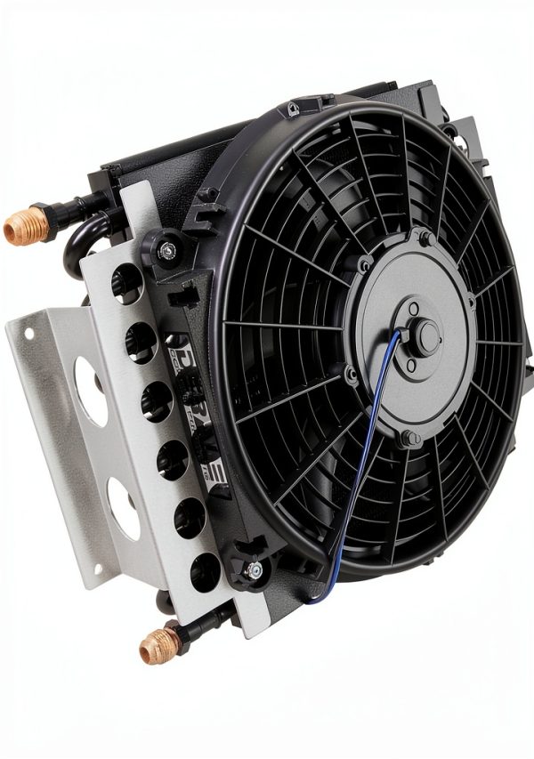 Derale 15800 Compact Engine Oil Cooler for Towing-1