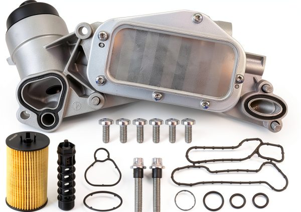 YINAVAGAD Aluminum Engine Oil Cooler Kit Durable-0