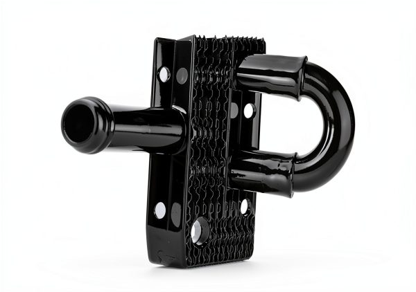 FILTERUP Transmission Oil Cooler Kit 10 Pass Aluminum 5/16" ID Hose-6