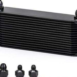 PQY 16-Row Oil Cooler OCK01 Black Universal Fit for Towing Engines-0