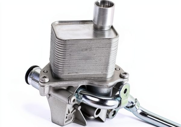 Mardarth 1.4L Engine Oil Cooler Aluminum Chrome Housing M-OC65388-6