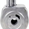 Xiaoyudou Engine Oil Cooler 4C3Z6A642A Polished Aluminum-3