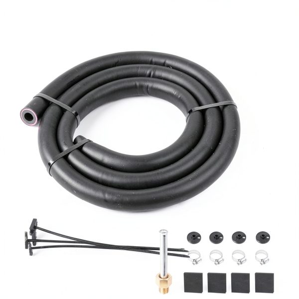 FILTERUP Transmission Oil Cooler Kit 10 Pass Aluminum 5/16" ID Hose-3