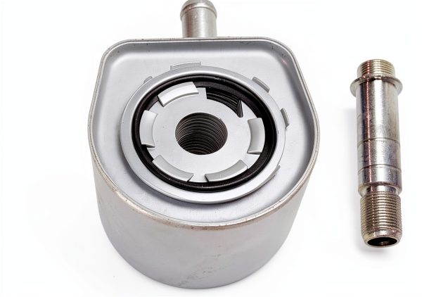 Xiaoyudou Engine Oil Cooler 4C3Z6A642A Polished Aluminum-1