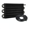 Transmission Cooler EVIL ENERGY Kit Black 6 Pass Aluminum Alloy-1