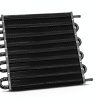 FILTERUP Transmission Oil Cooler Kit 10 Pass Aluminum 5/16" ID Hose-1