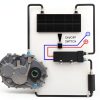 PQY 16‑Row Oil Cooler OCK01 Black Universal Fit Engine Cooling Kit-4