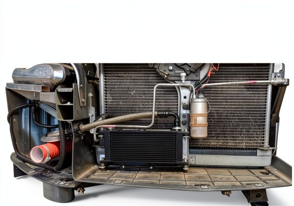 PQY 16 Row Oil Cooler OCK01 Black Fit for Engine and Transmission-3