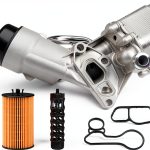 Mardarth 1.4L Engine Oil Cooler Aluminum Chrome Housing M-OC65388-0
