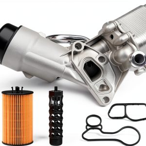 Mardarth 1.4L Engine Oil Cooler Aluminum Chrome Housing M-OC65388-0