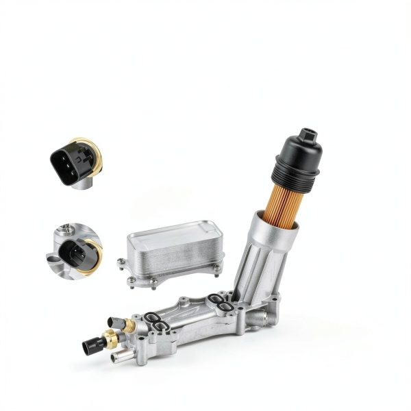 TIAYFEU Aluminum Oil Cooler Housing Upgrade Universal Fit-3