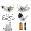 Mardarth 1.4L Engine Oil Cooler Aluminum Chrome Housing M-OC65388-4