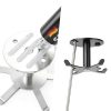 Under Cabinet Hooks 2pcs Rotating Holder Stainless Steel Funnacle-3