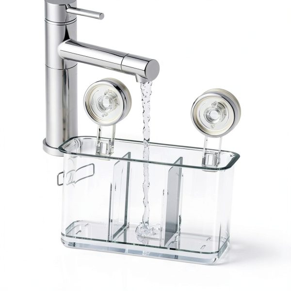 Kitchen Utensil Holders EOFJRUC Clear Hanging Drying Organizer-4