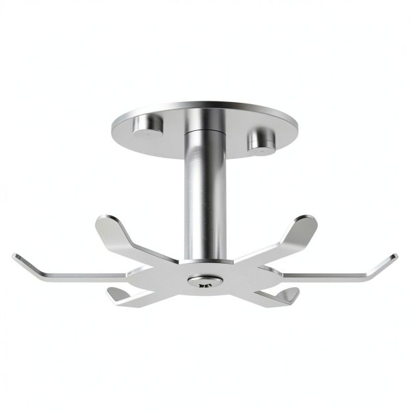 Under Cabinet Hooks 2pcs Rotating Holder Stainless Steel Funnacle-5