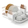 Cutlery Drying Rack - Generic S‑Hook Utensil Drainer (White 2pcs)-2